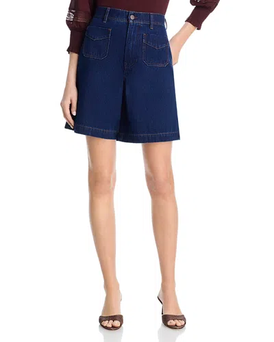 Veronica Beard Carter Shorts In Blue