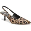 Veronica Beard Cashel Slingback Pointed Toe Pump In Brown