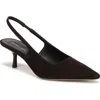 Veronica Beard Cashel Slingback Pointed Toe Pump In Brown