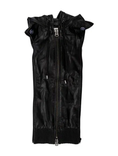 Pre-owned Veronica Beard Cashmere Dickey In Black