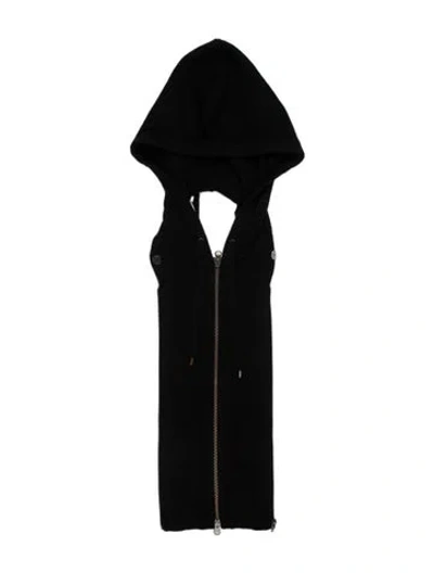 Pre-owned Veronica Beard Cashmere Dickey In Black