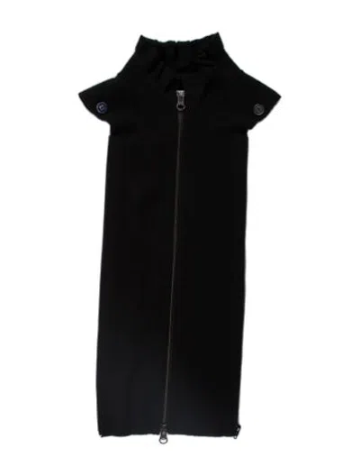 Pre-owned Veronica Beard Cashmere Dickey In Black