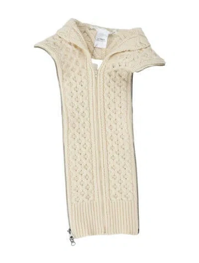 Pre-owned Veronica Beard Cashmere Dickey In Blue/neutrals