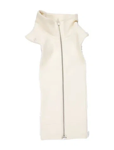 Pre-owned Veronica Beard Cashmere Dickey In Neutral