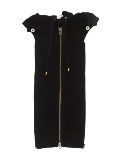 Pre-owned Veronica Beard Cashmere Dickey W/ Tags In Black