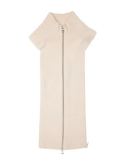 Pre-owned Veronica Beard Cashmere Dickey W/ Tags In Neutral