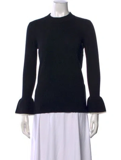 Pre-owned Veronica Beard Cashmere Mock Neck Sweater In Gray