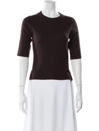 Pre-owned Veronica Beard Cashmere Mock Neck Sweater In Pink