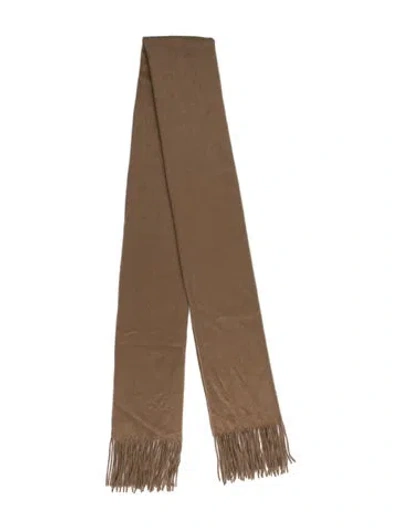 Pre-owned Veronica Beard Cashmere Scarf In Neutrals
