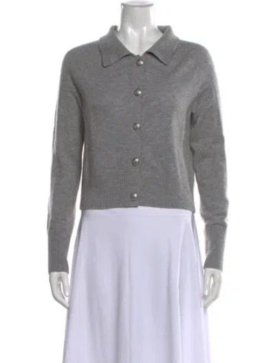 Pre-owned Veronica Beard Cashmere Sweater In Gray
