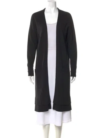 Pre-owned Veronica Beard Cashmere V-neck Sweater In Black