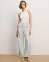 Veronica Beard Cassidee Wide-leg Pants In Gray
