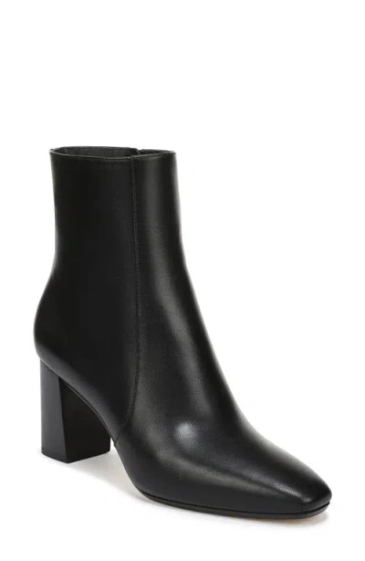 Veronica Beard Cassina Block Heel Bootie In Black