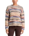 Veronica Beard Castile Striped Wool-blend Sweater In Multi