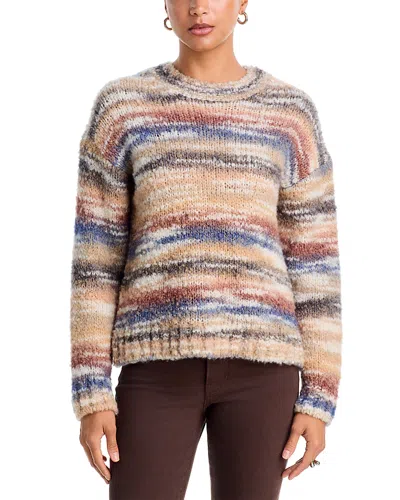 Veronica Beard Castile Crewneck Sweater In Multi