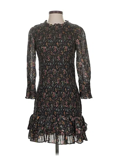 Pre-owned Veronica Beard Casual Dress In Black