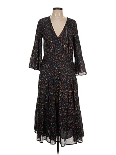 Pre-owned Veronica Beard Casual Dress In Black