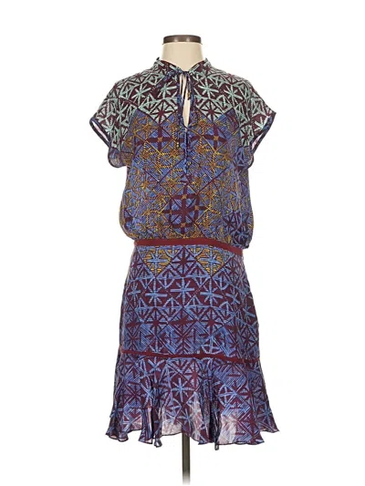 Pre-owned Veronica Beard Casual Dress In Blue