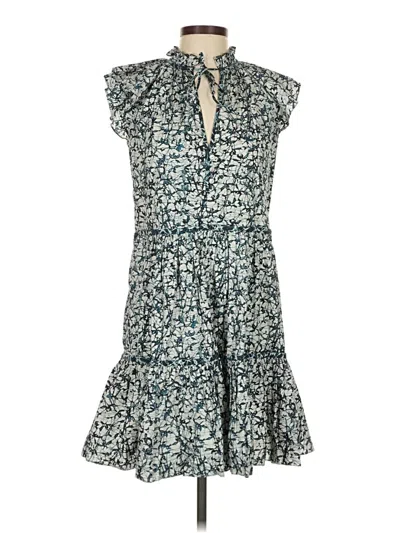 Pre-owned Veronica Beard Casual Dress In Blue