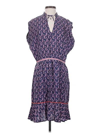 Pre-owned Veronica Beard Casual Dress In Blue