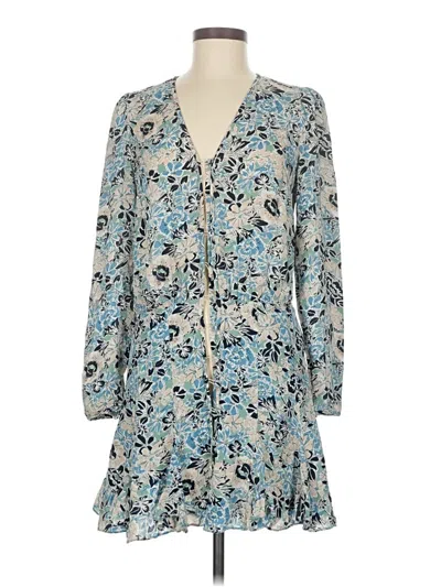 Pre-owned Veronica Beard Casual Dress In Blue