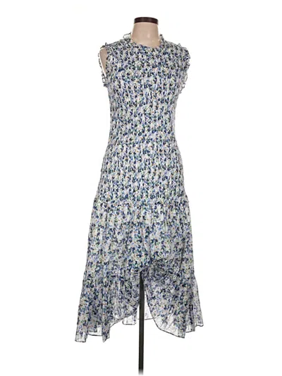 Pre-owned Veronica Beard Casual Dress In Blue