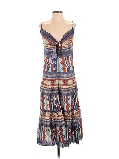 Pre-owned Veronica Beard Casual Dress In Blue