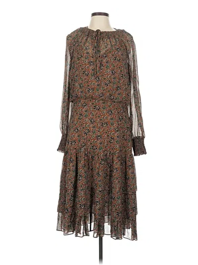 Pre-owned Veronica Beard Casual Dress In Brown