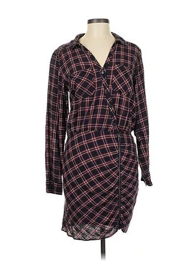 Pre-owned Veronica Beard Casual Dress In Burgundy