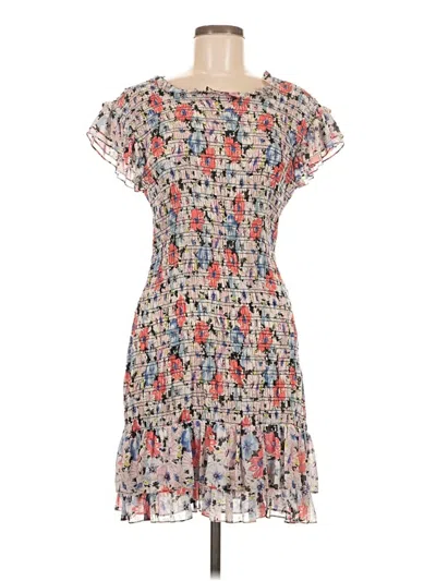 Pre-owned Veronica Beard Casual Dress In Gray