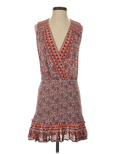 Pre-owned Veronica Beard Casual Dress In Orange