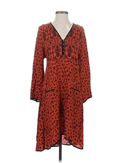 Pre-owned Veronica Beard Casual Dress In Red