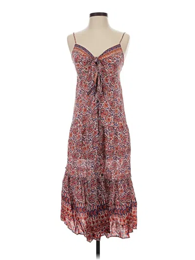 Pre-owned Veronica Beard Casual Dress In Red