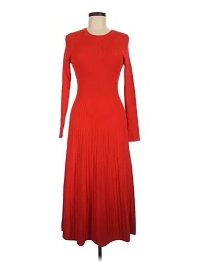 Pre-owned Veronica Beard Casual Dress In Red