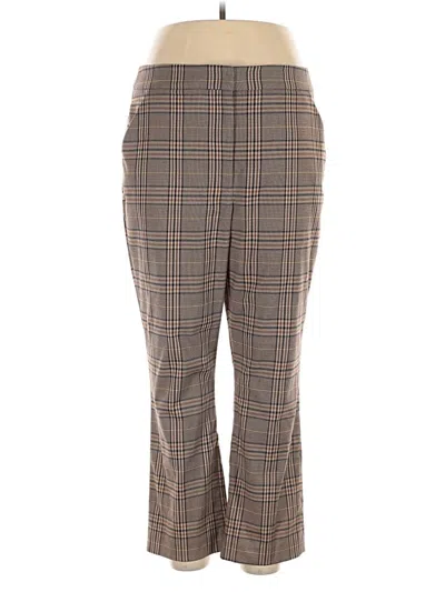 Pre-owned Veronica Beard Casual Pants In Brown
