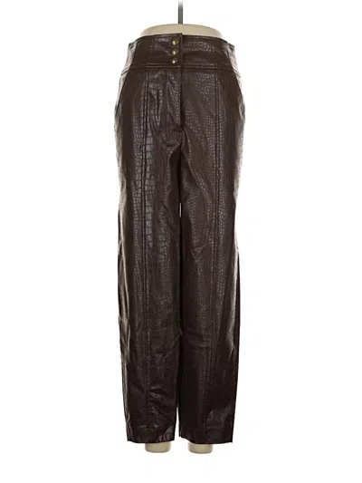 Pre-owned Veronica Beard Casual Pants In Brown