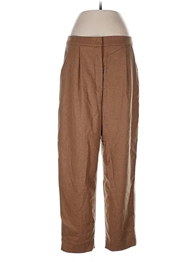 Pre-owned Veronica Beard Casual Pants In Brown