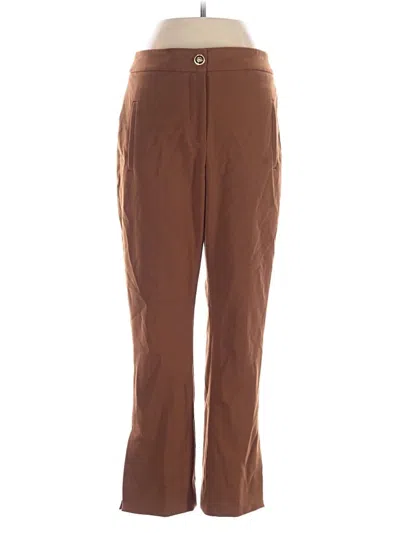 Pre-owned Veronica Beard Casual Pants In Brown