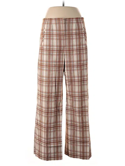 Pre-owned Veronica Beard Casual Pants In Brown
