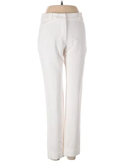 Pre-owned Veronica Beard Casual Pants In Ivory