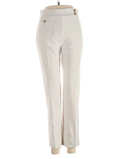 Pre-owned Veronica Beard Casual Pants In Ivory