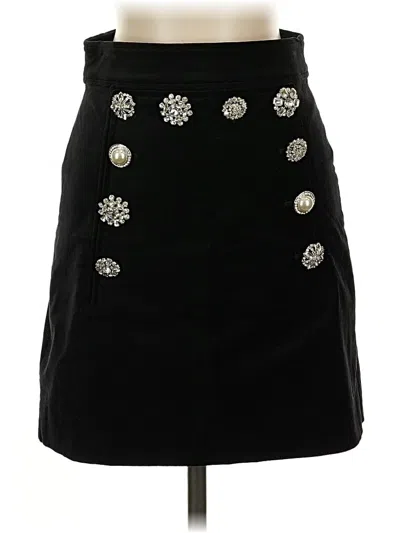 Pre-owned Veronica Beard Casual Skirt In Black