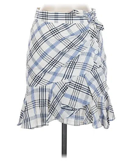 Pre-owned Veronica Beard Casual Skirt In Blue