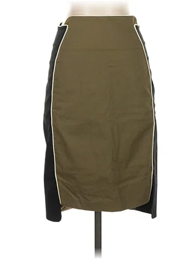Pre-owned Veronica Beard Casual Skirt In Green