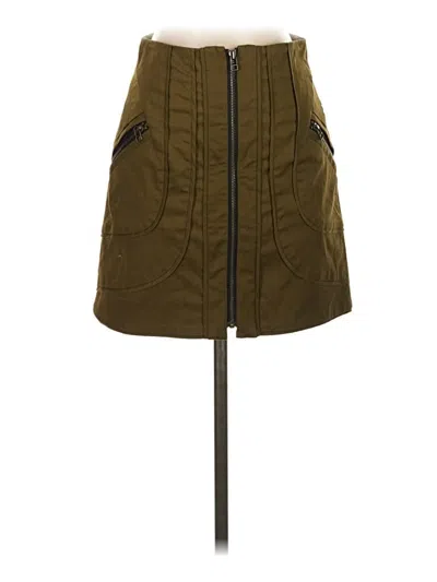 Pre-owned Veronica Beard Casual Skirt In Green