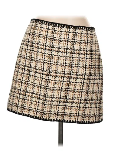 Pre-owned Veronica Beard Casual Skirt In Tan
