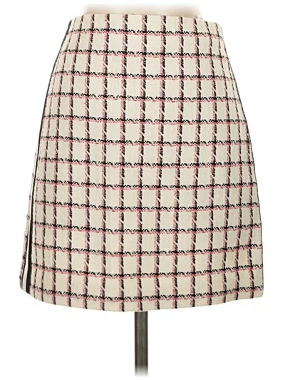 Pre-owned Veronica Beard Casual Skirt In White