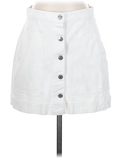 Pre-owned Veronica Beard Casual Skirt In White
