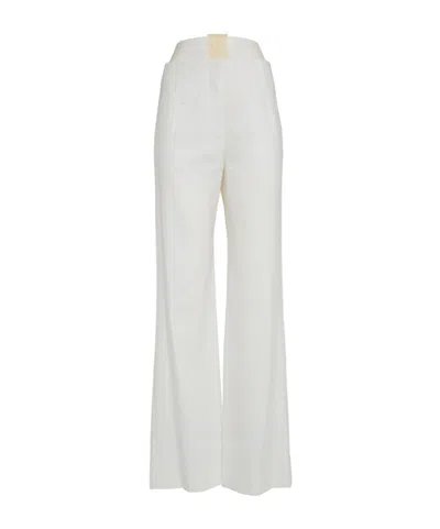 Veronica Beard Casual Trousers In White