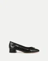 Veronica Beard Cecile Square Toe Pump In Black